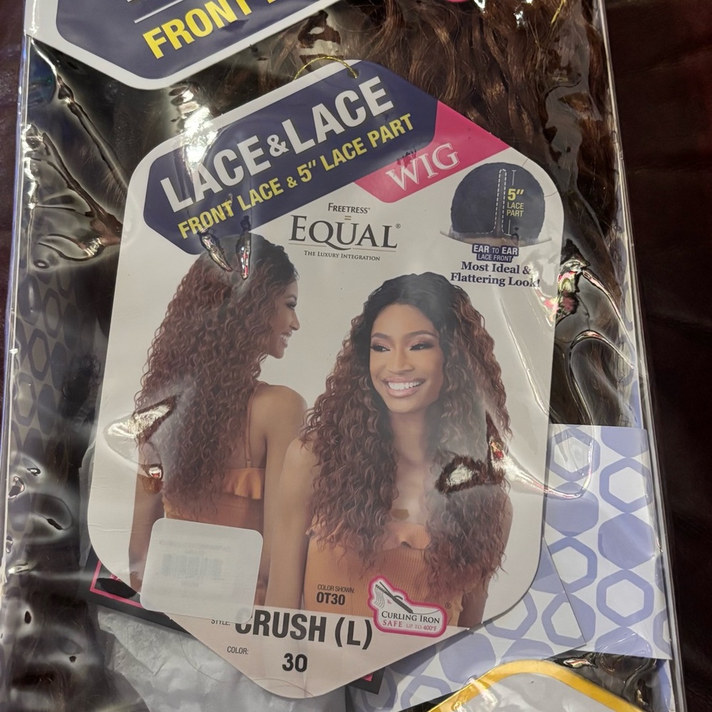 Lace Front Wig - Brown
